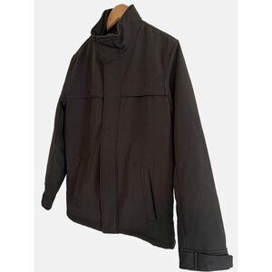 Men's Dockers Softshell Jacket with Quilted Lining Black, Size Small 40" Chest